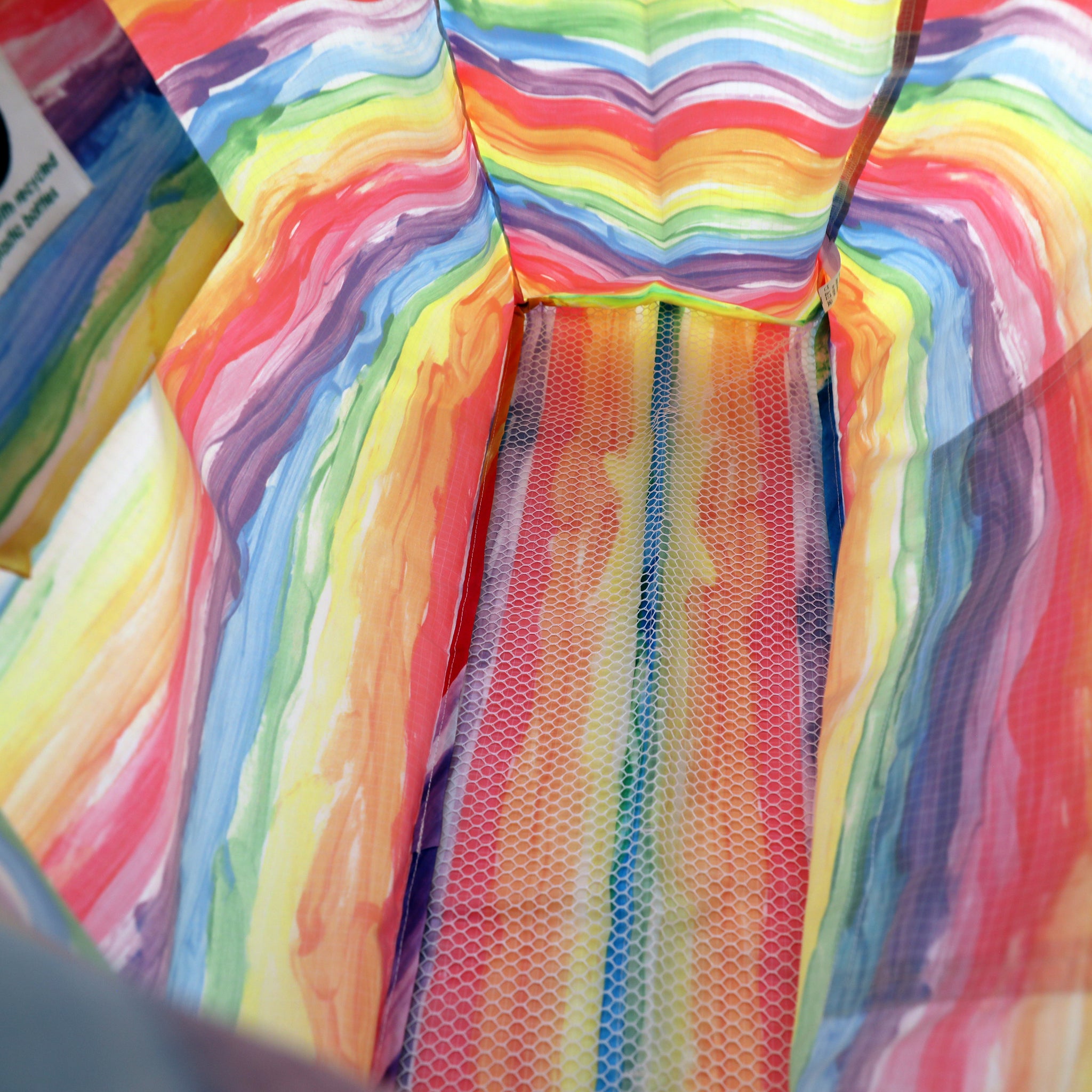 Watercolor Rainbow Sand-Free Travel Beach Bag